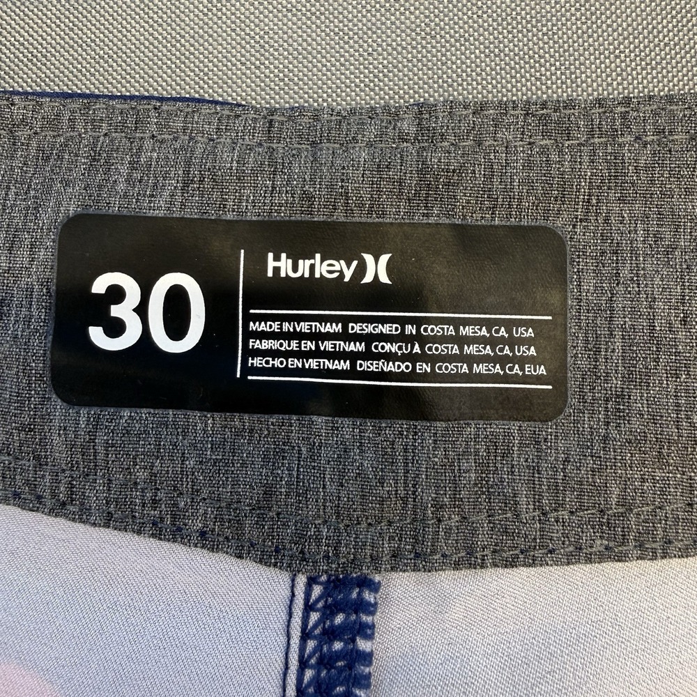 Hurley Phantom Weekender Board Shorts NWT Mens 30 Blue 8.5" inseam Beach - Picture 6 of 14
